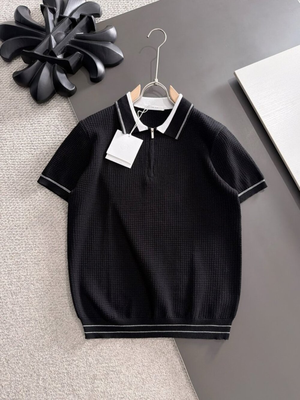 The Row 2026 New Men's Short-Sleeve Knit Top